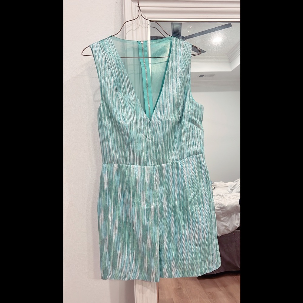 Sparkly blue romper